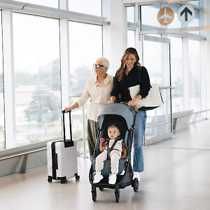 UPPAbaby Minu V3 отлично подходит для путешествий вместе с ребенком