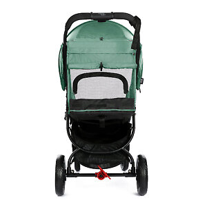 Сзади есть вентиляционная сетка под шторкой