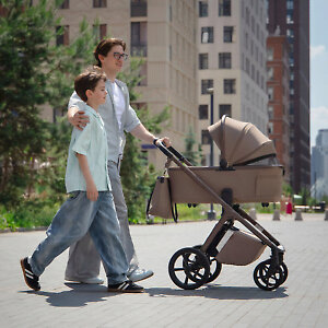Carrello Vector F - универсальная детская коляска для новорожденных